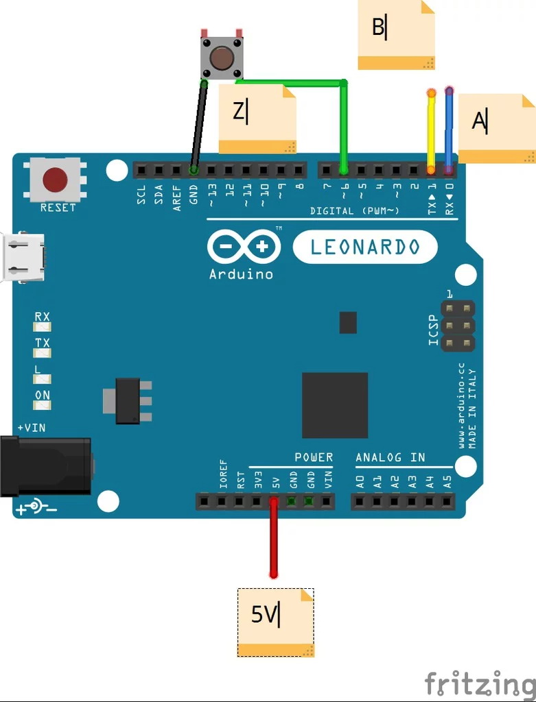 Volante de juegos con Arduino pro micro - Software - Arduino Forum