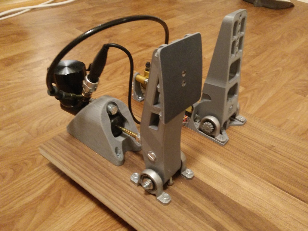 Tutorial DIY 3D printed Sim Racing Hydraulic pedals SRT